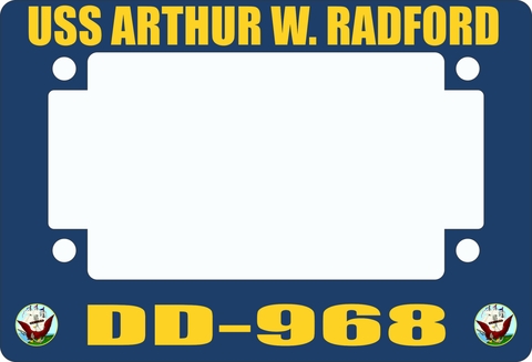 USS ArthurW.Radford DD-968 Motorcycle Frame