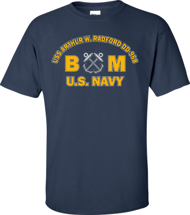 USS ARTHUR W. RADFORD DD-968 Rate BM Boatswains Mate T-Shirt