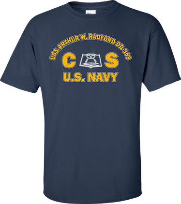 USS ARTHUR W. RADFORD DD-968 Rate CS Culinary Specialist T-Shirt