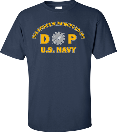 USS ARTHUR W. RADFORD DD-968 Rate DP Data Processing Technician T-Shirt