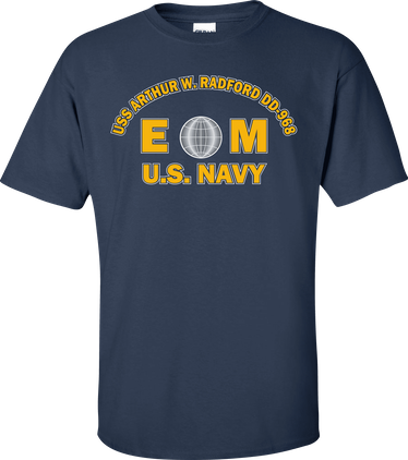USS ARTHUR W. RADFORD DD-968 Rate EM Electricians Mate T-Shirt
