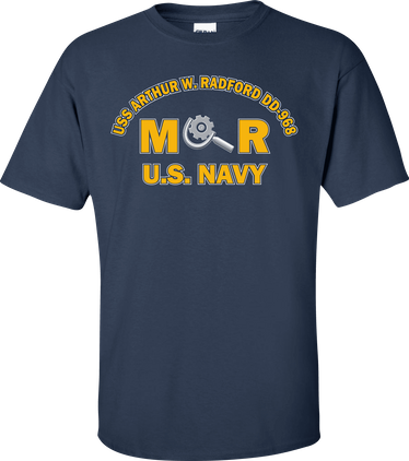 USS ARTHUR W. RADFORD DD-968 Rate MR Machinery Repairman T-Shirt