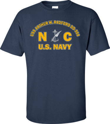 USS ARTHUR W. RADFORD DD-968 Rate NC Counselor T-Shirt