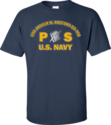 USS ARTHUR W. RADFORD DD-968 Rate PS Personnelman T-Shirt