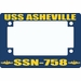 USS Asheville SSN-758 Motorcycle Frame