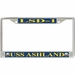 USS Ashland LSD-1 License Plate Frame