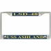 USS Ashland LSD-48 License Plate Frame