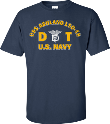 USS ASHLAND LSD-48 Rate DT Dental Technician T-Shirt