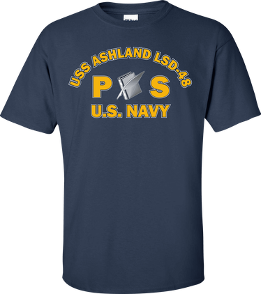 USS ASHLAND LSD-48 Rate PS Personnelman T-Shirt