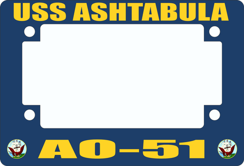 USS Ashtabula AO-51 Motorcycle Frame