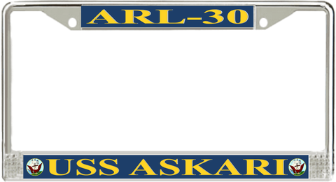 USS Askari ARL-30 License Plate Frame
