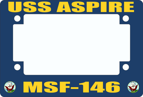 USS Aspire MSF-146 Motorcycle Frame
