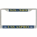 USS Aspro SS-309 License Plate Frame