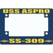 USS Aspro SS-309 Motorcycle Frame