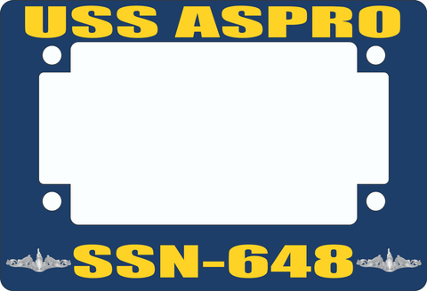 USS Aspro SSN-648 Motorcycle Frame