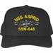 USS Aspro SSN-648 with Dolphins Custom Embroidered Cap
