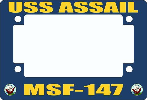 USS Assail MSF-147 Motorcycle Frame