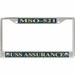 USS Assurance MSO-521 License Plate Frame