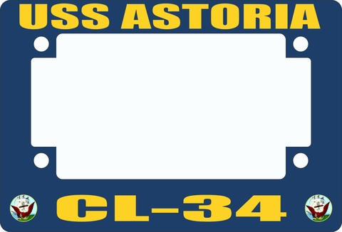 USS Astoria CL-34 Motorcycle Frame