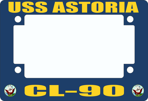 USS Astoria CL-90 Motorcycle Frame