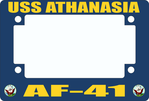 USS Athanasia AF-41 Motorcycle Frame