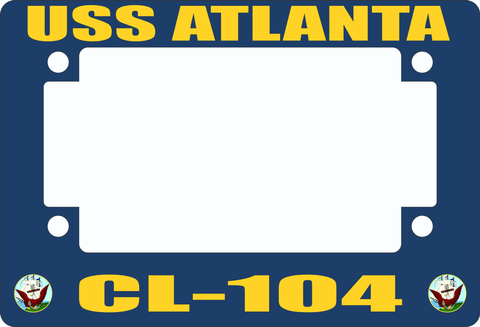 USS Atlanta CL-104 Motorcycle Frame