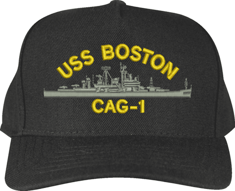 USS Boston CAG-1 Custom Embroidered Cap