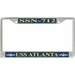 USS Atlanta SSN-712 License Plate Frame