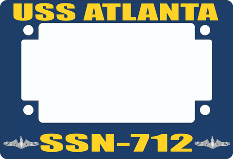 USS Atlanta SSN-712 Motorcycle Frame