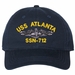 USS Atlanta SSN-712 with Dolphins Unstructured Dad Cap