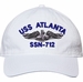 USS Atlanta SSN-712 with Dolphins Unstructured Dad Cap