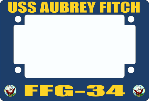 USS Aubrey Fitch FFG-34 Motorcycle Frame