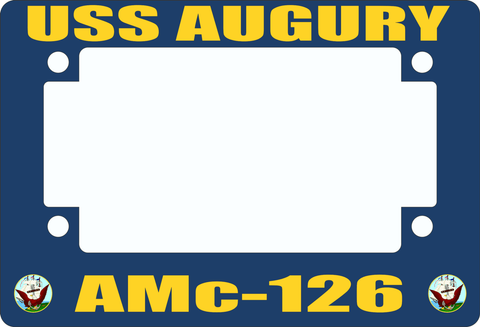 USS Augury AMc-126 Motorcycle Frame