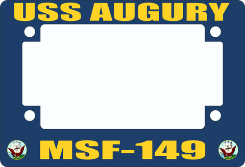 USS Augury MSF-149 Motorcycle Frame