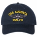 USS Augusta SSN-710 with Dolphins Unstructured Dad Cap