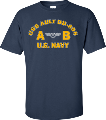 USS AULT DD-698 Rate AB Aviation Boatswains Mate T-Shirt