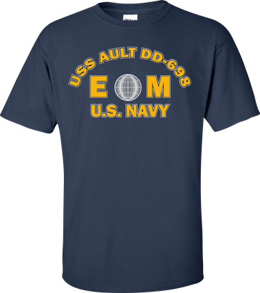 USS AULT DD-698 Rate EM Electricians Mate T-Shirt