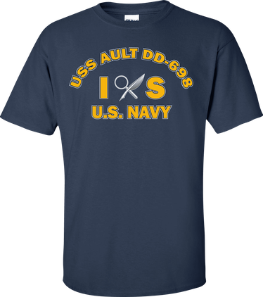 USS AULT DD-698 Rate IS Intelligence Specialist T-Shirt