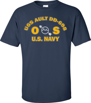 USS AULT DD-698 Rate OS Operations Specialist T-Shirt