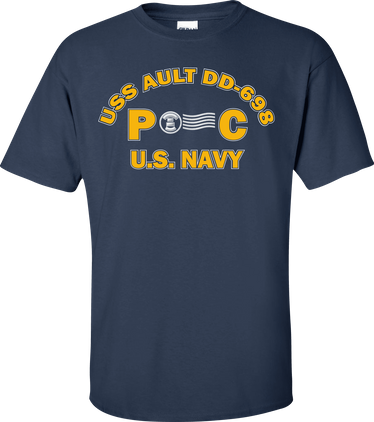 USS AULT DD-698 Rate PC Postal Clerk T-Shirt