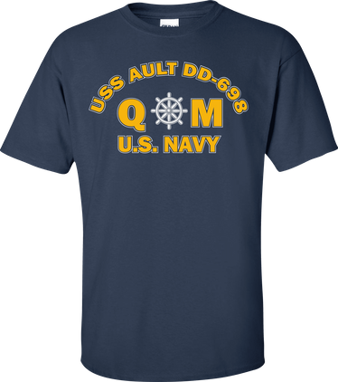 USS AULT DD-698 Rate QM Quartermaster T-Shirt