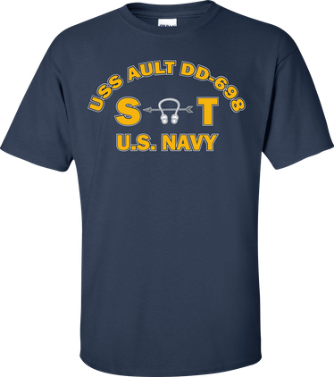 USS AULT DD-698 Rate ST Sonar Technician T-Shirt
