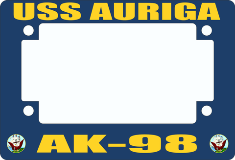 USS Auriga AK-98 Motorcycle Frame