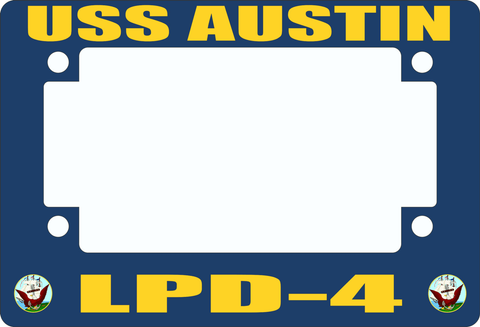 USS Austin LPD-4 Motorcycle Frame