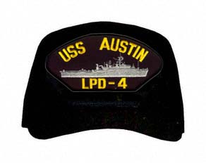 USS Austin LPD-4 Ships Ball Cap