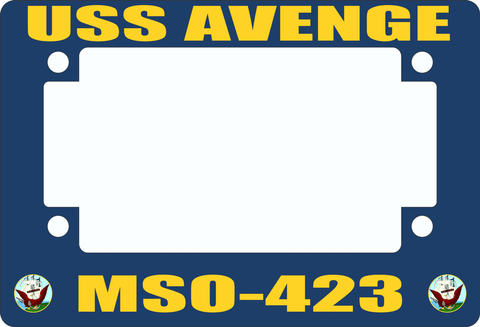 USS Avenge MSO-423 Motorcycle Frame