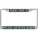 USS Avenger MCM-1 License Plate Frame