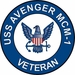 USS Avenger MCM-1 Veteran Decal Sticker