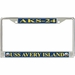 USS Avery Island AKS-24 License Plate Frame