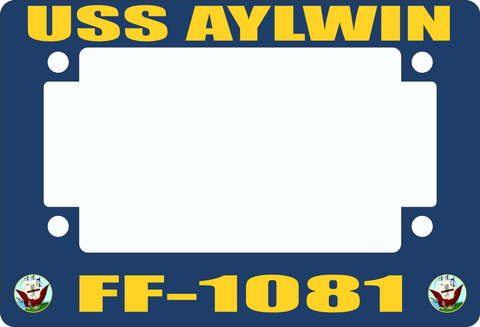 USS Aylwin FF-1081 Motorcycle Frame